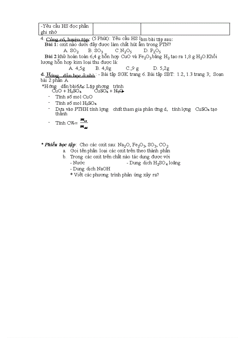 image for page Giáo án hóa khối 8 9 trọn bộ 3 cột hà giang 2010 2011