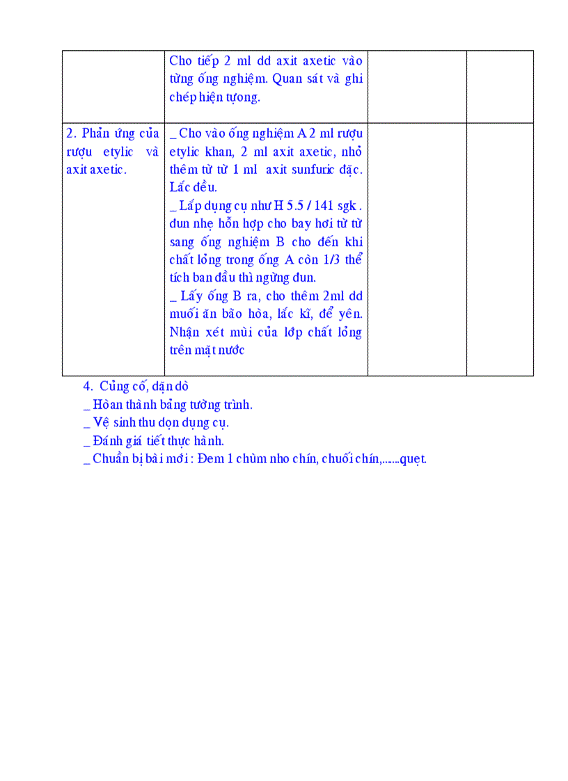 image for page Giáo án hóa lớp 9 HK II