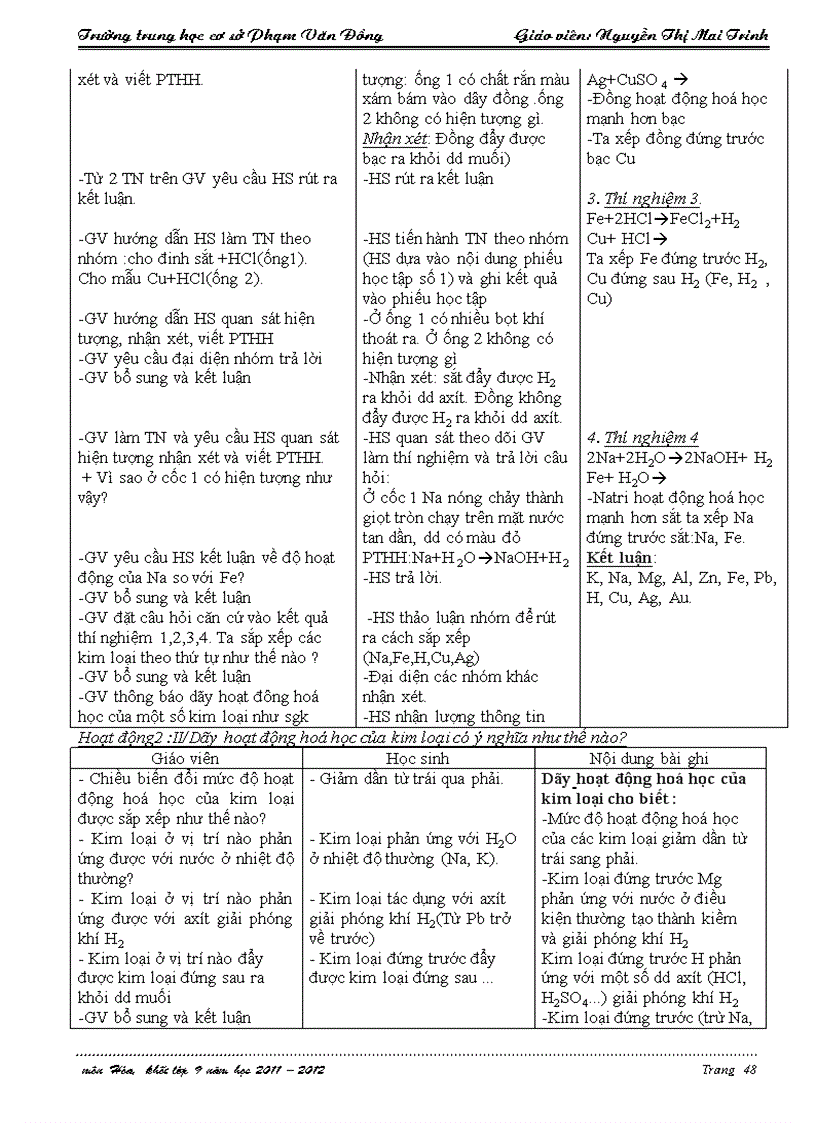 image for page Giao an Hoa lop 9 HK1