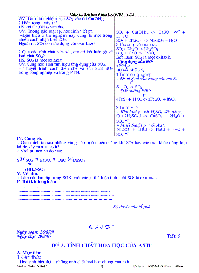 image for page Giáo án Hóa9 chuẩn không cần chỉnh