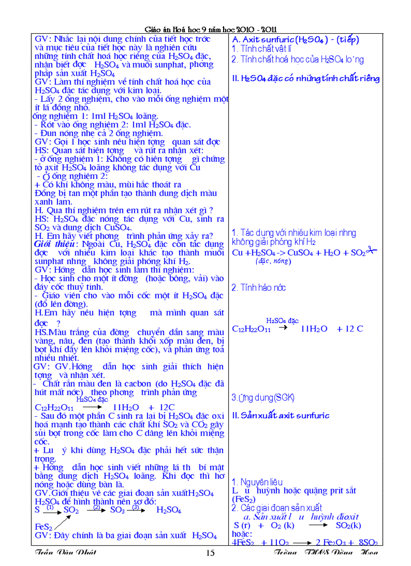 image for page Giáo án Hóa9 chuẩn không cần chỉnh