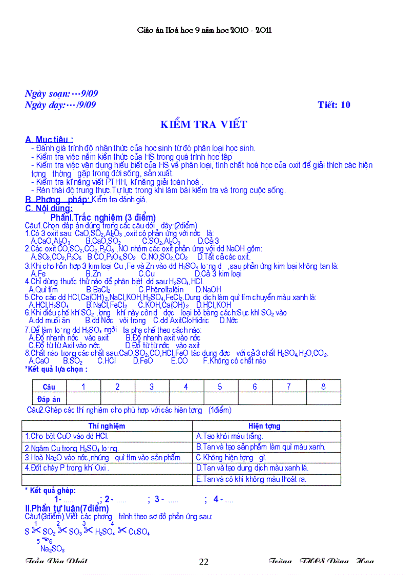 image for page Giáo án Hóa9 chuẩn không cần chỉnh