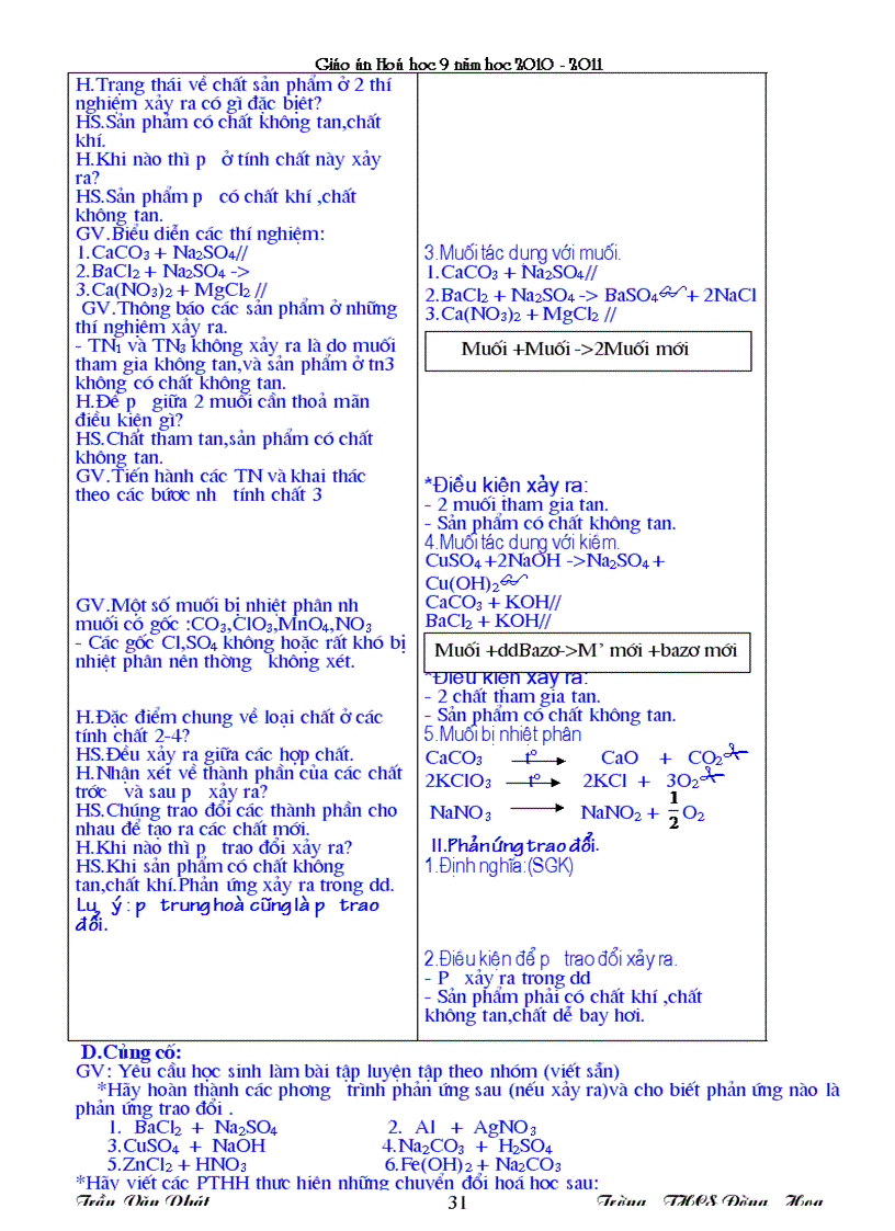 image for page Giáo án Hóa9 chuẩn không cần chỉnh