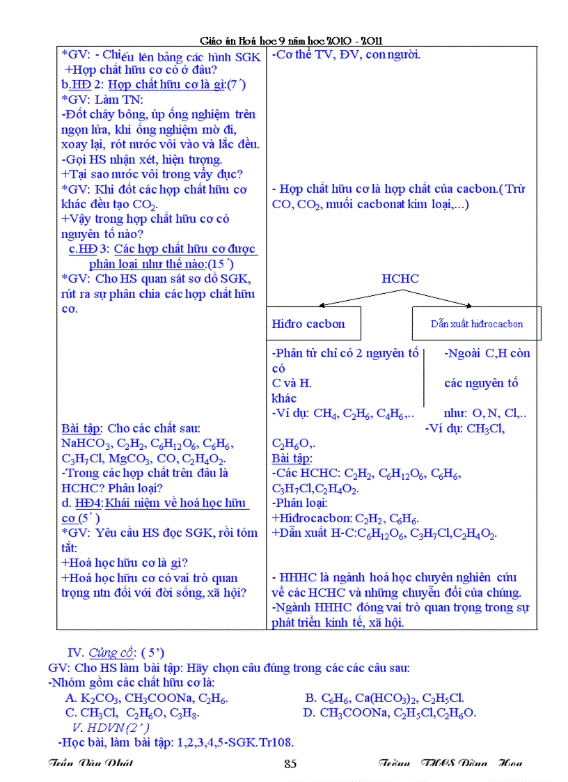 image for page Giáo án Hóa9 chuẩn không cần chỉnh