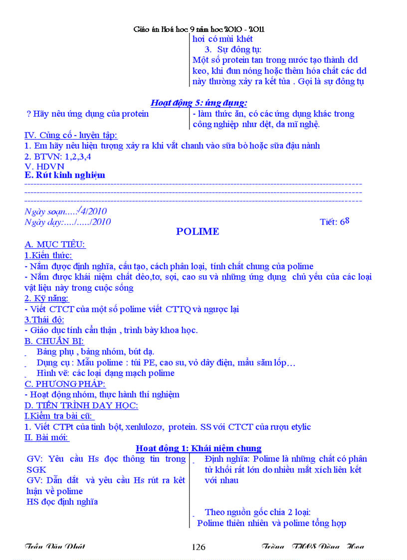 image for page Giáo án Hóa9 chuẩn không cần chỉnh