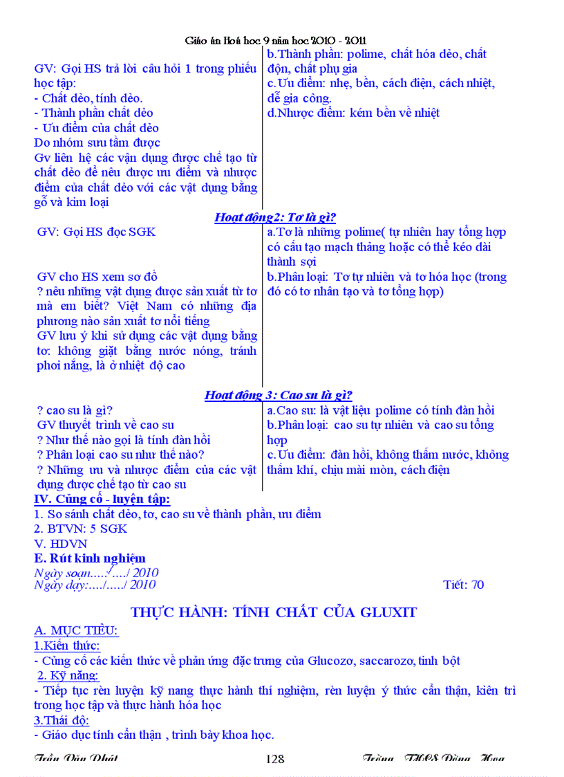 image for page Giáo án Hóa9 chuẩn không cần chỉnh