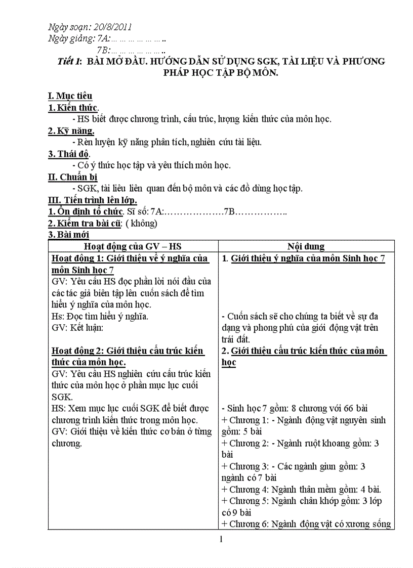 image for page Giao an sinh hoc 7