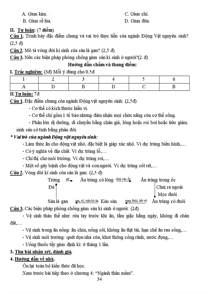 image for page Giao an sinh hoc 7