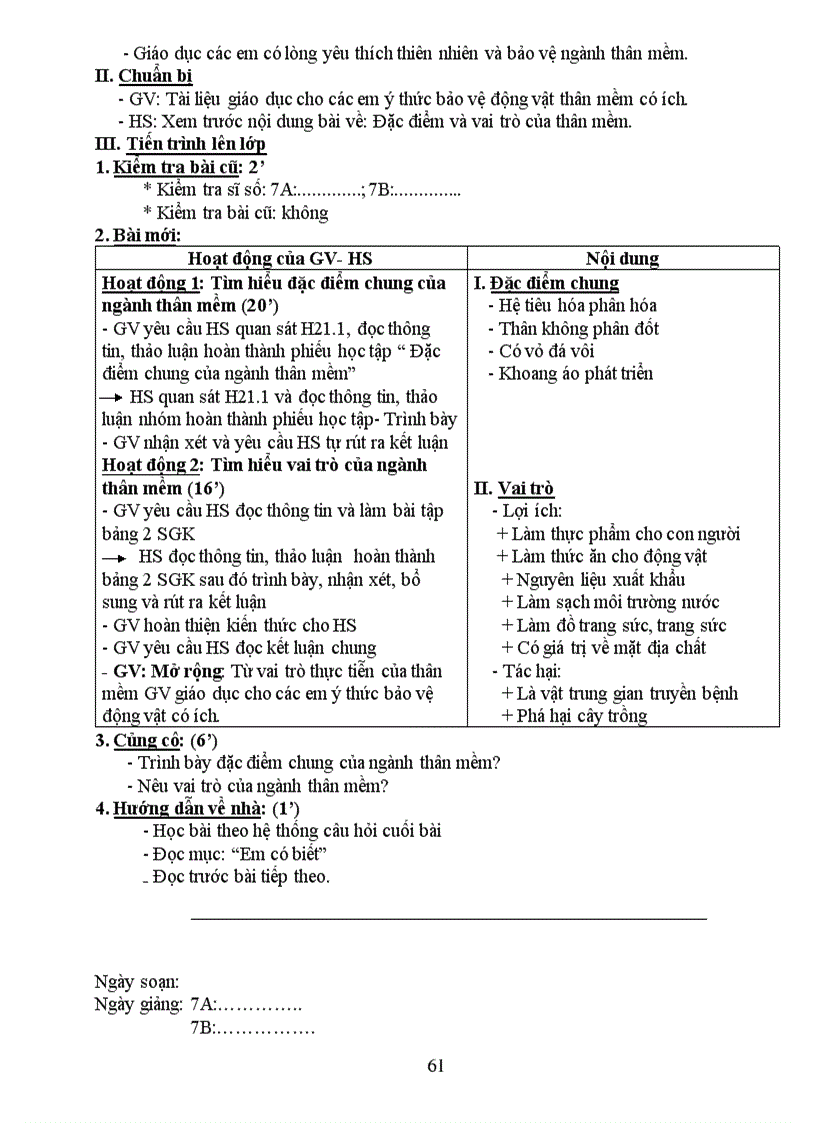 image for page Giao an sinh hoc 7