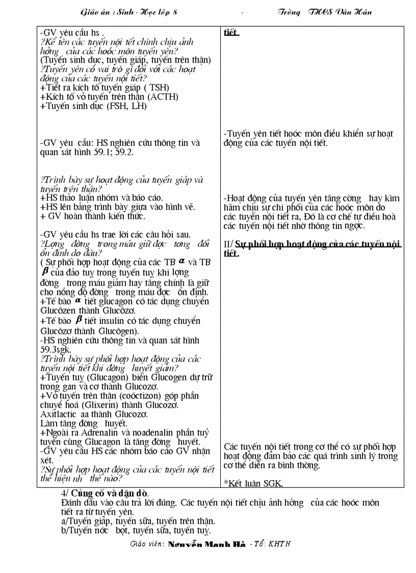 image for page Giao an sinh hoc 8