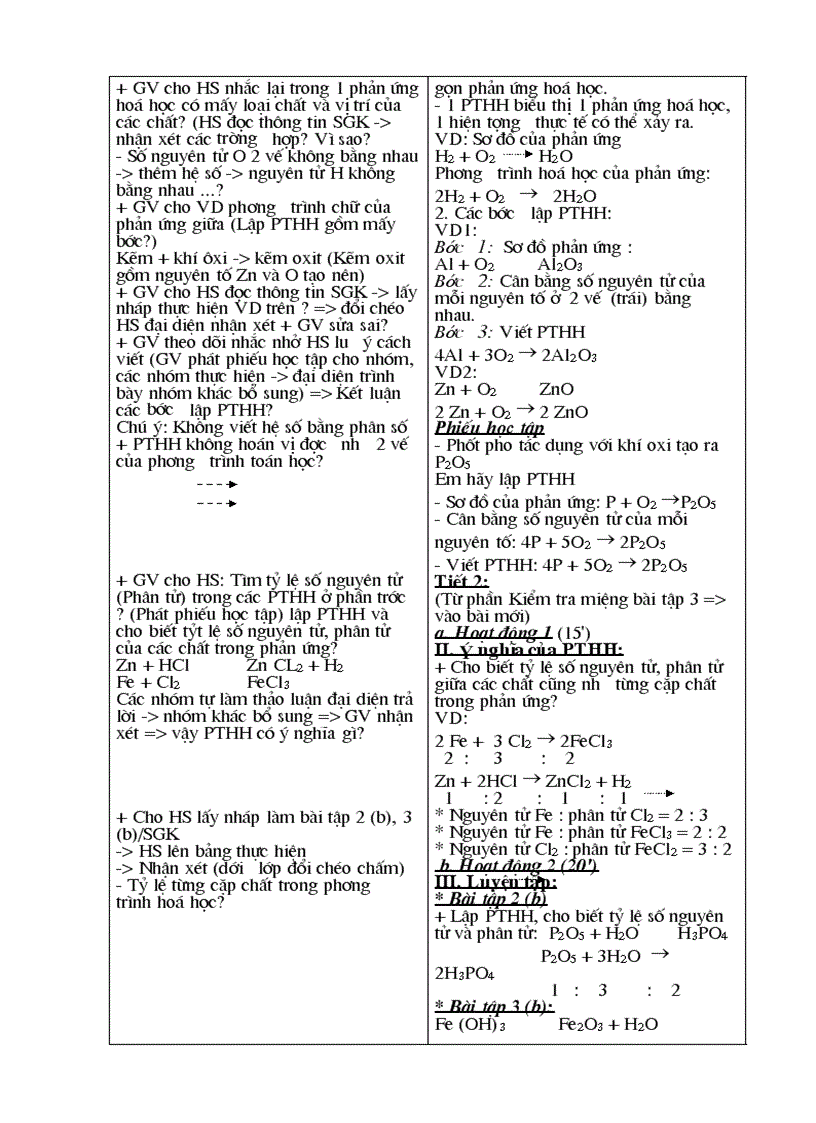 image for page Giáo án hóa 8 trọn bộ 1