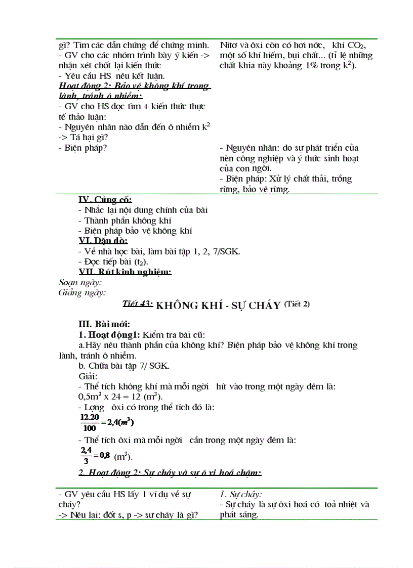 image for page Giáo án hóa 8 trọn bộ 1