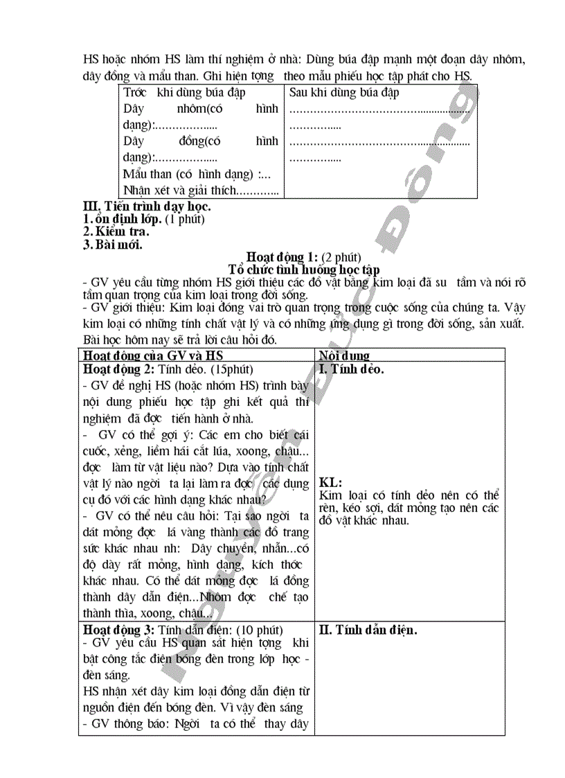 image for page Giáo án Hóa 9 mới 1