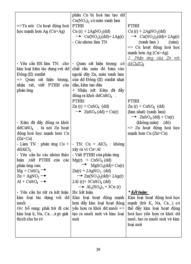 image for page Giáo án hóa 9 theo chuẩn Kt Kn 1