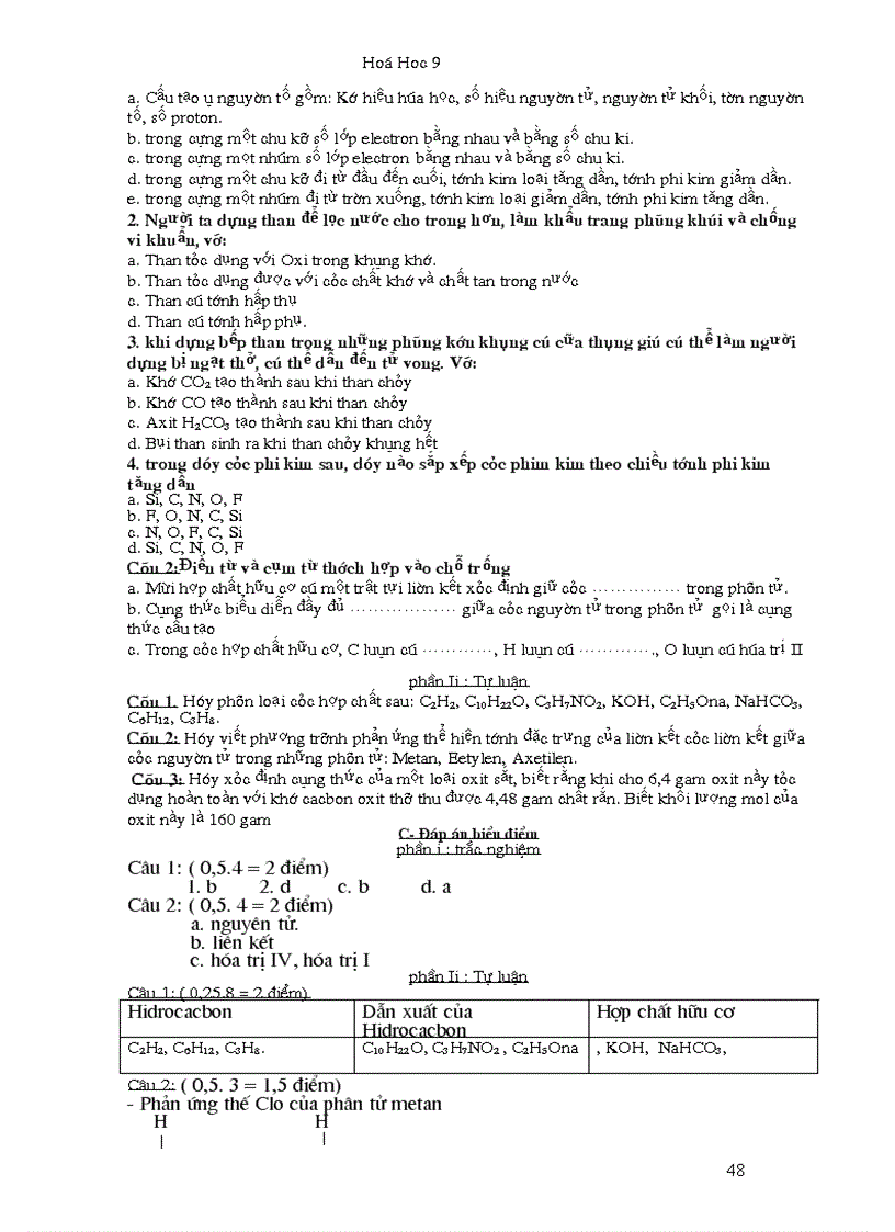 image for page Giáo án hóa lớp 9 1