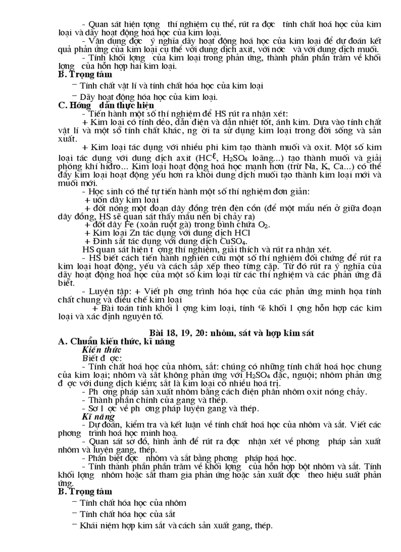 image for page HD thực hiện chuẩn KT KN Hoa9 mới