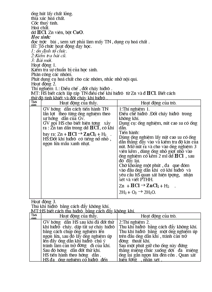 image for page Hóa học 8 Chuẩn KTKN 2011