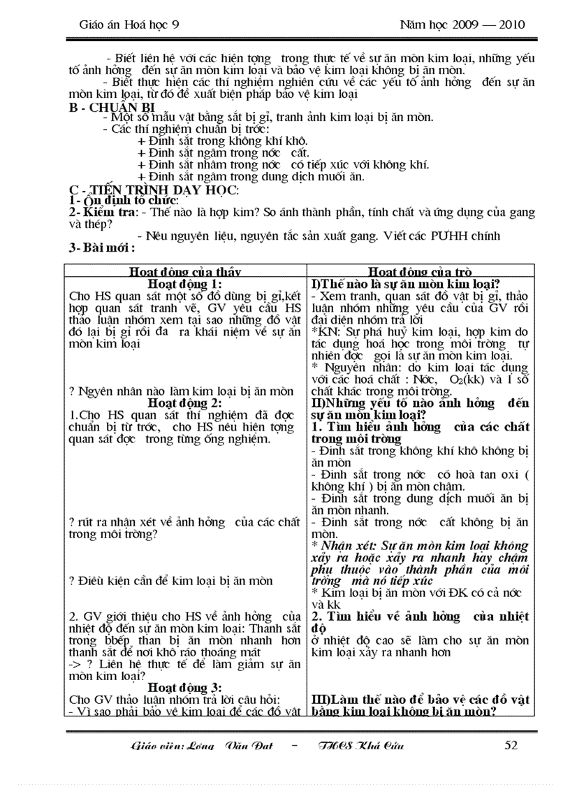 image for page Hoa hoc 9 2cot Full