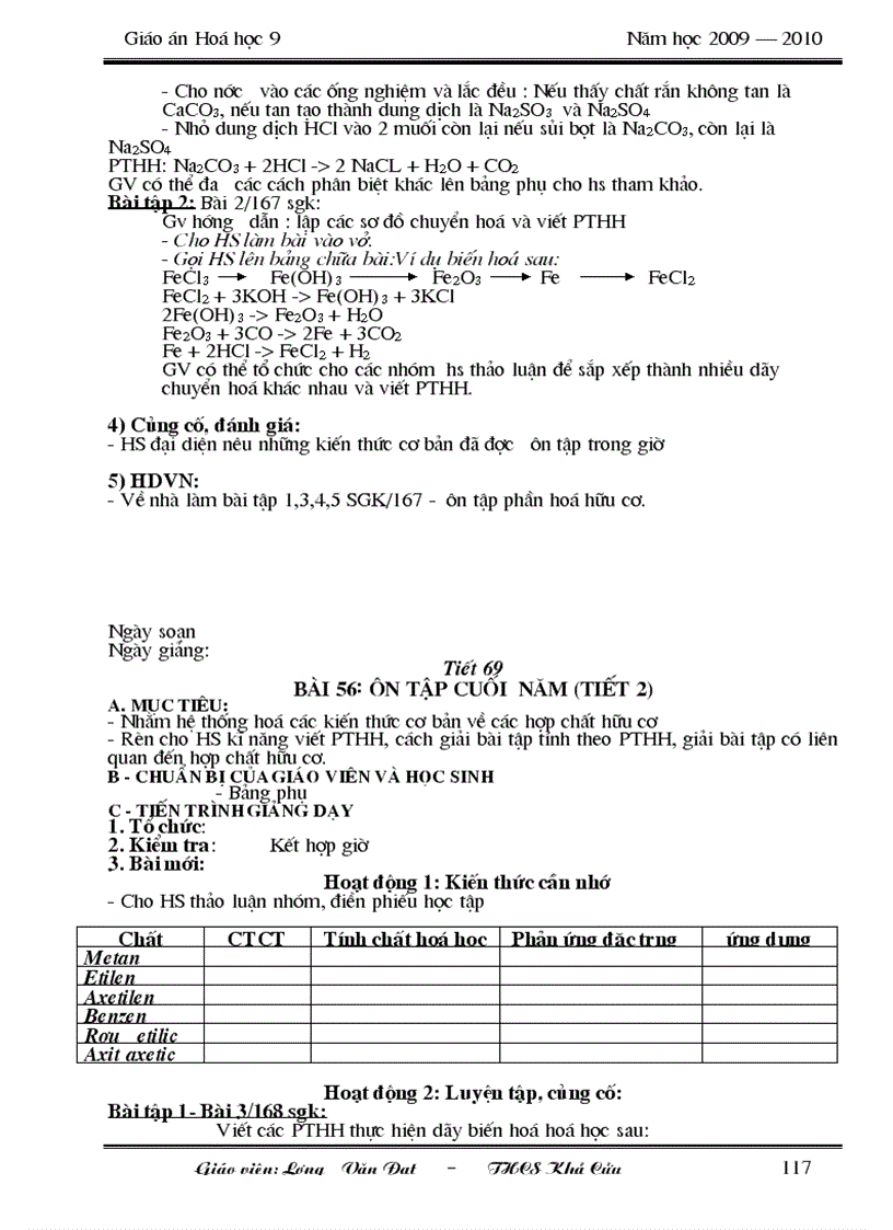 image for page Hoa hoc 9 2cot Full
