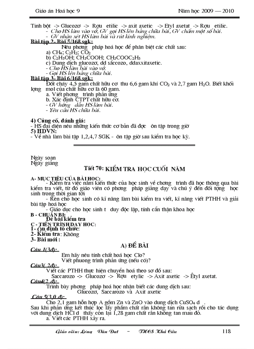 image for page Hoa hoc 9 2cot Full