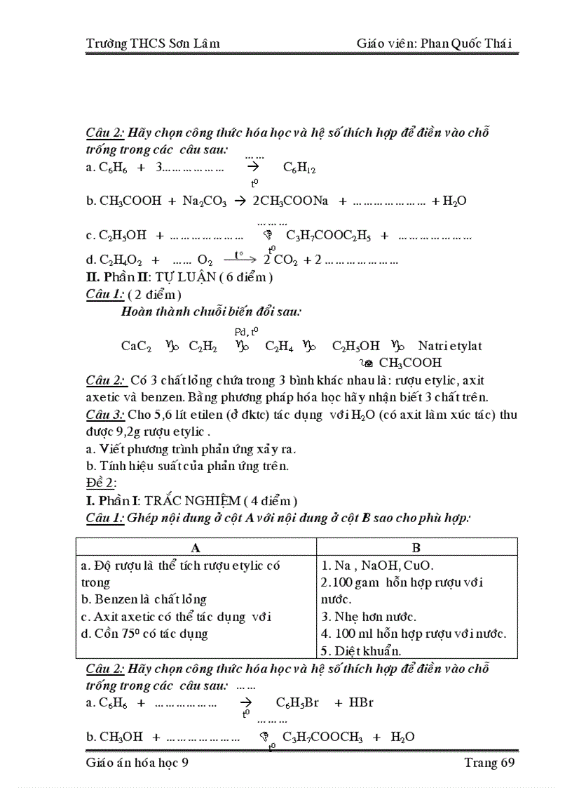image for page Hoa Hoc 9 full 3 cot 1