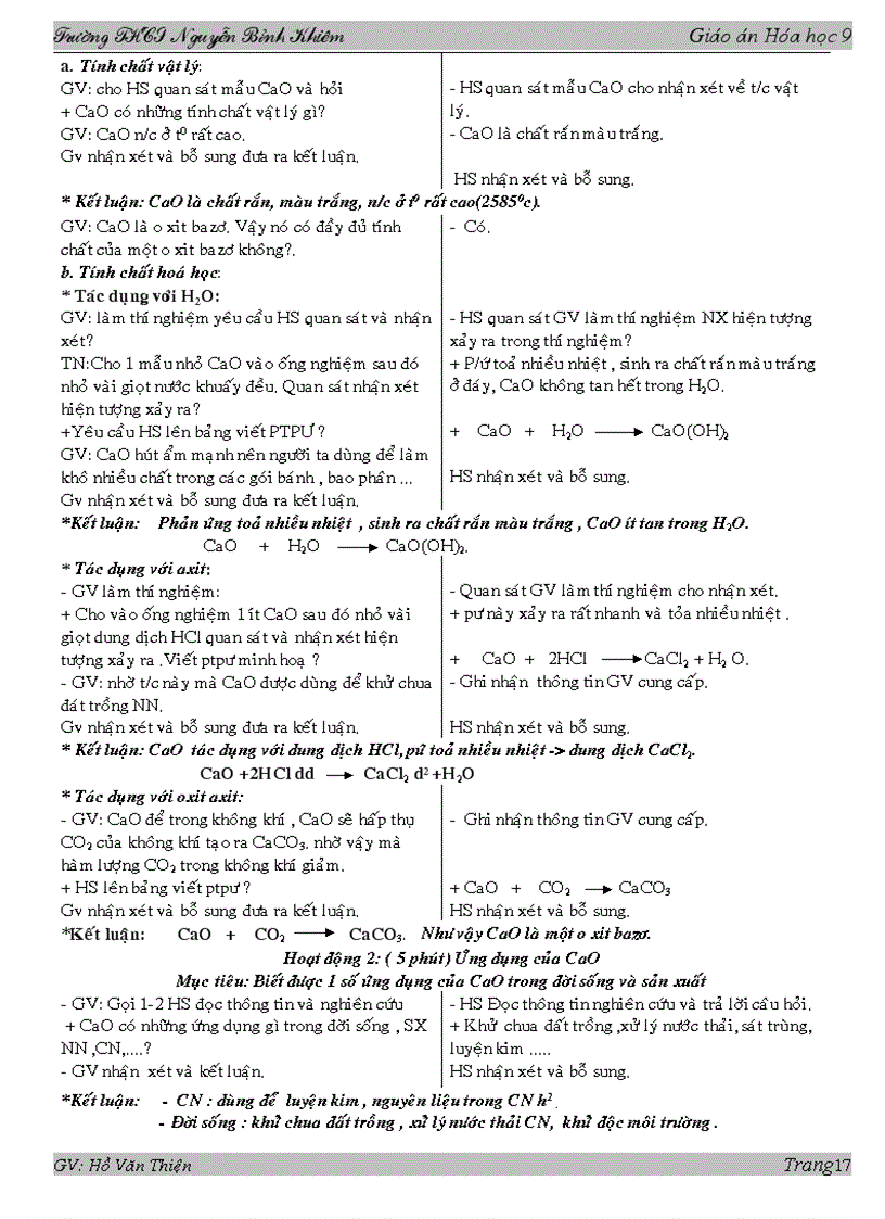 image for page Hóa học 9 kỳ i