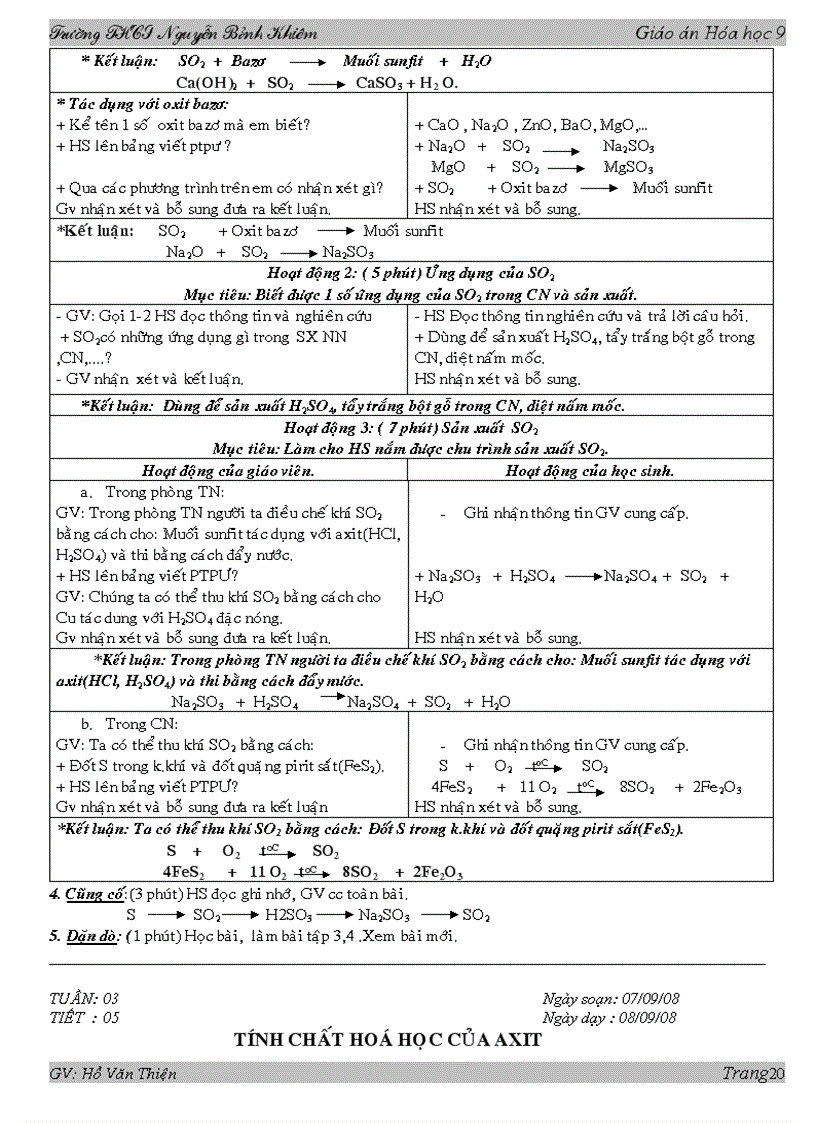 image for page Hóa học 9 kỳ i