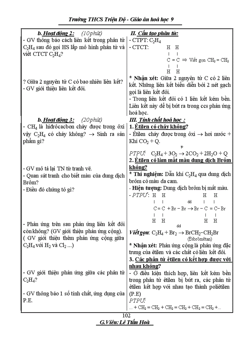 image for page Hóa học9 chương IV