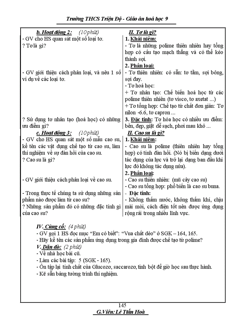 image for page Hóa học9 chương IV