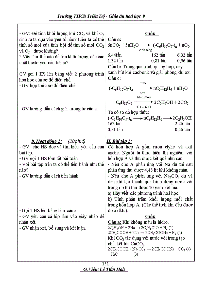 image for page Hóa học9 chương IV