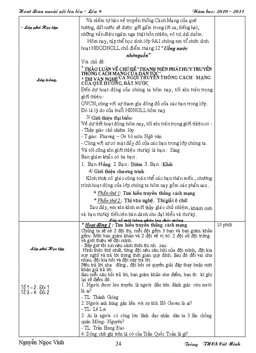 image for page Hoạt động ngll 9