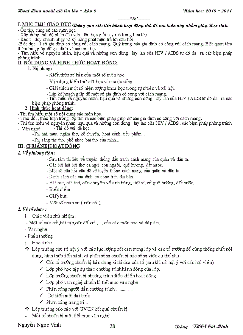 image for page Hoạt động ngll 9