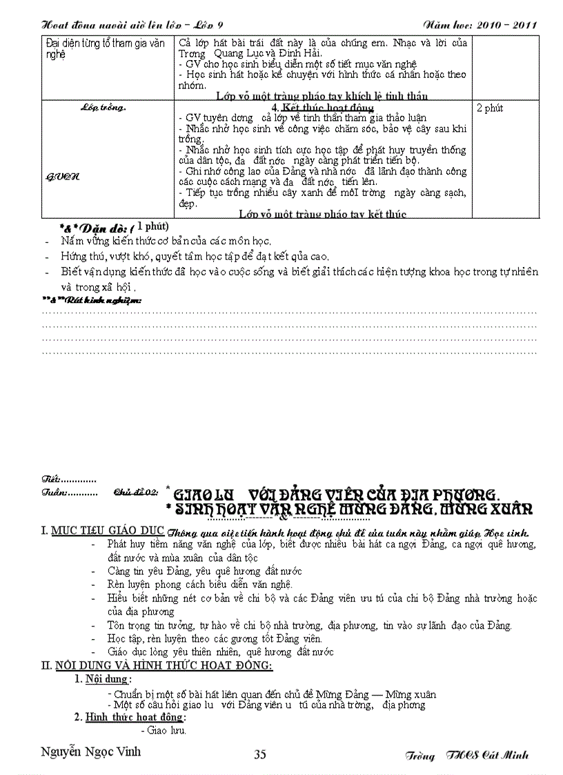 image for page Hoạt động ngll 9