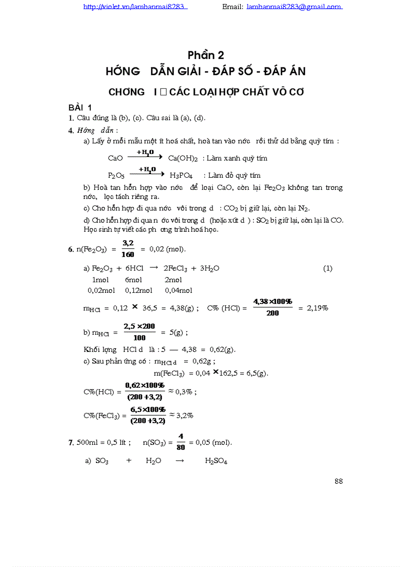 image for page Hướng dẫn học Hóa 9 P2