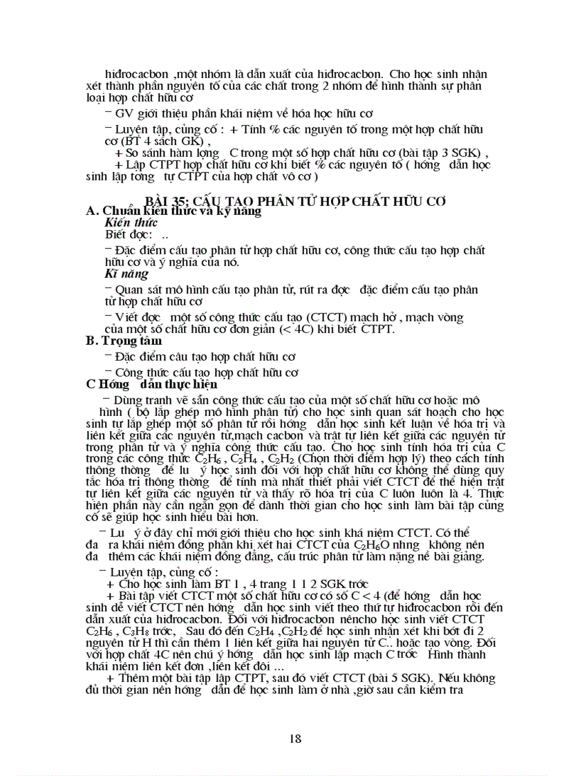 image for page Huong dan thuc hien chuan kien thuc Ky nang Hoa hoc Lop 9