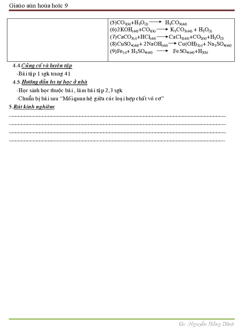 image for page Hóa 9 tiết 17 1