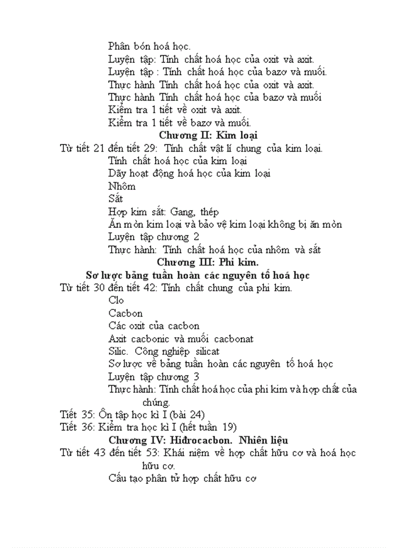 image for page Khung PPCT THCS Hoa Hoc 2009 2010