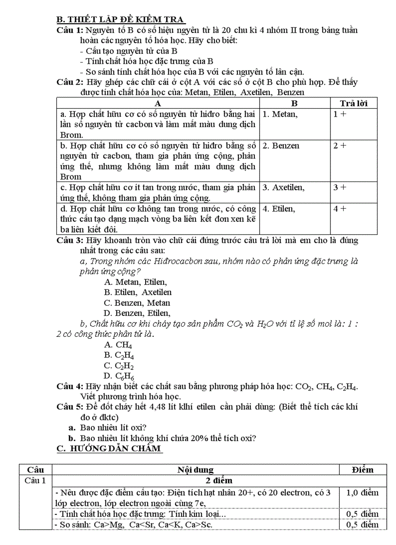 image for page Kiểm tra 45 HÓA 9 Bài3 MaTrận