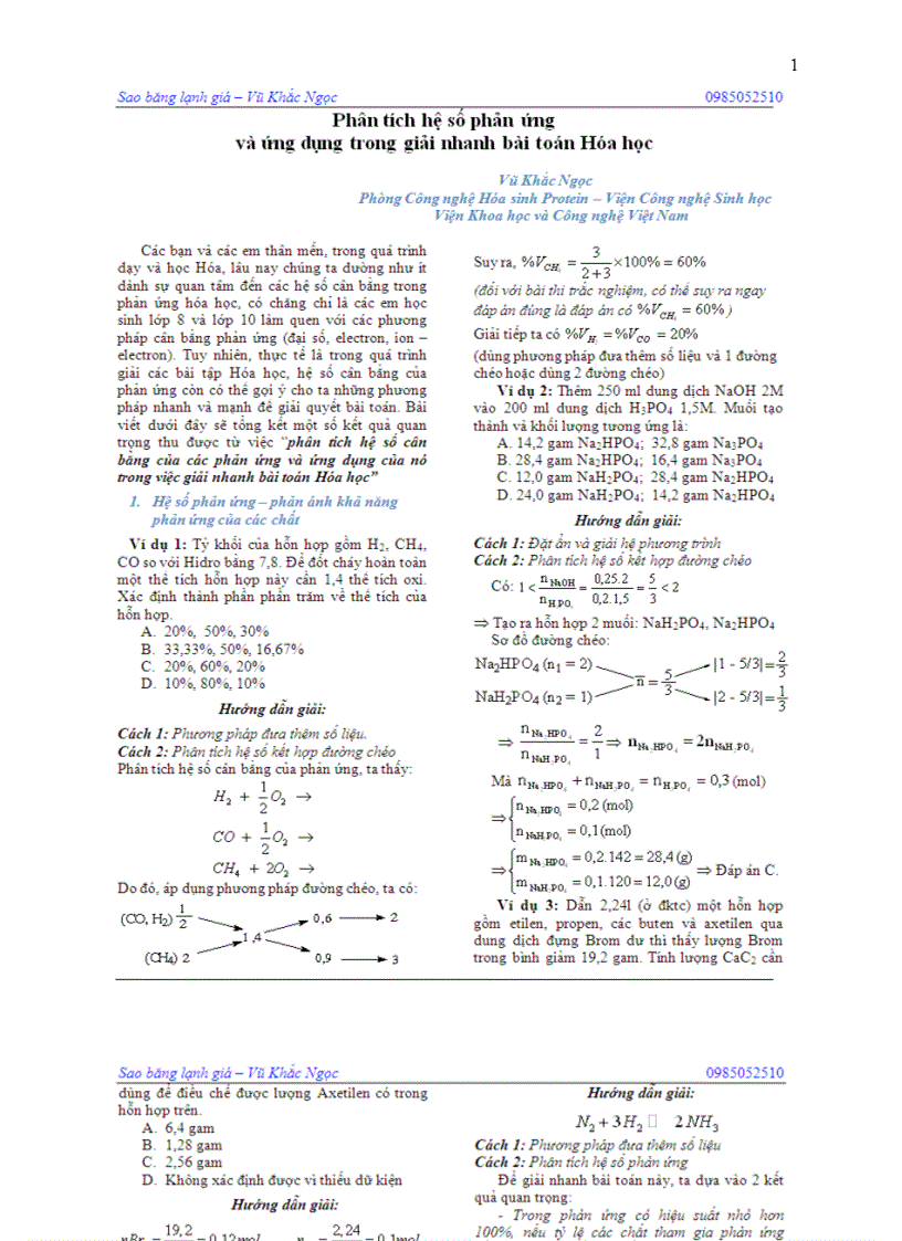 image for page Ky Thuat phan tich he so trong giai BTHH