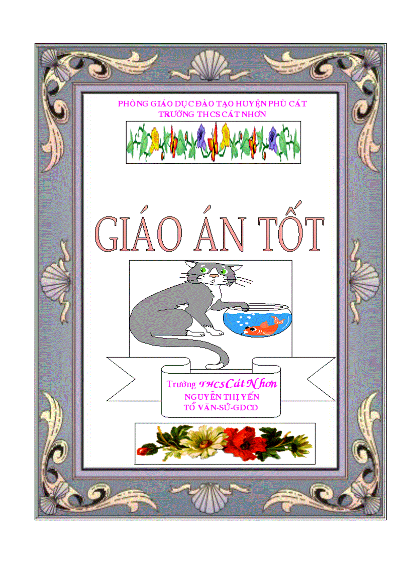 image for page Mẫu bìa giáo án đẹp bạn tham khảo nhá