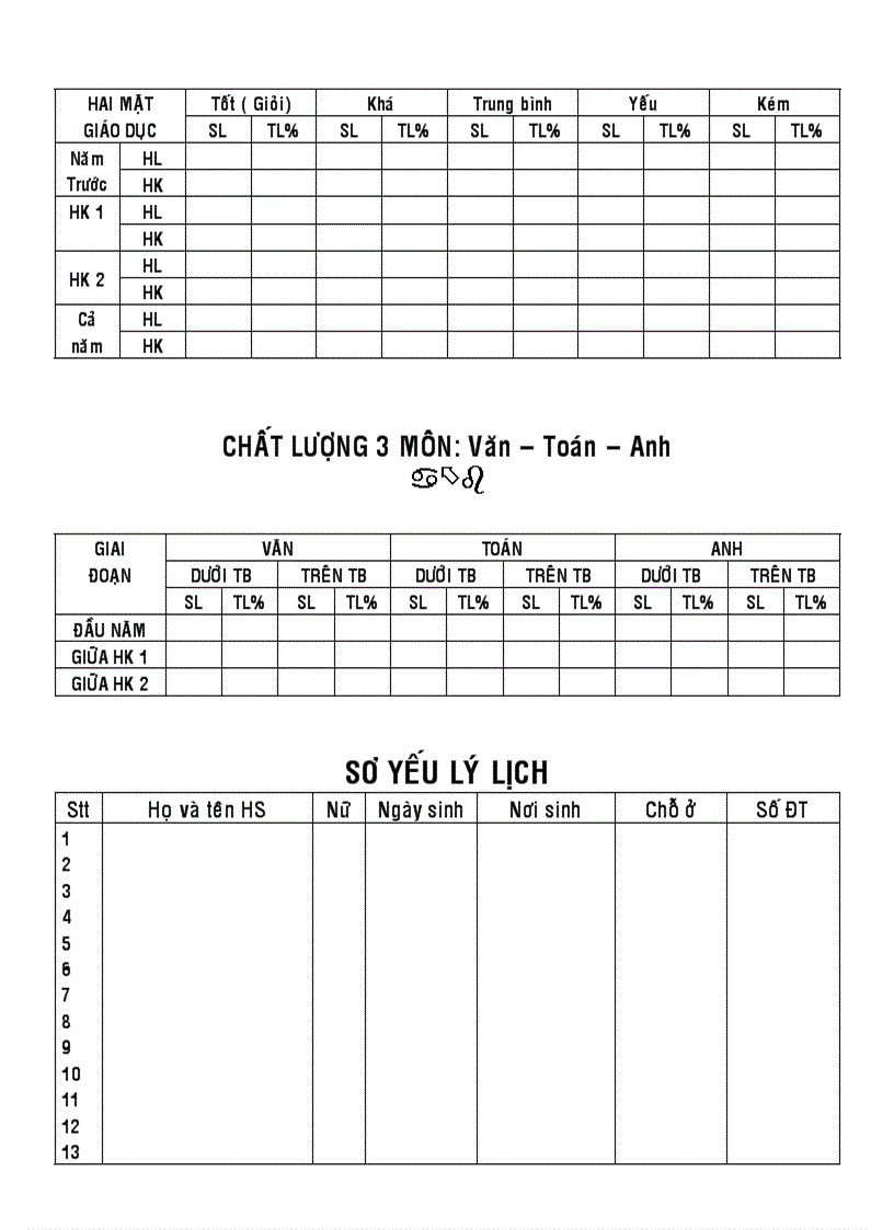 image for page Mẫu sổ chủ nhiệm cấp THCS