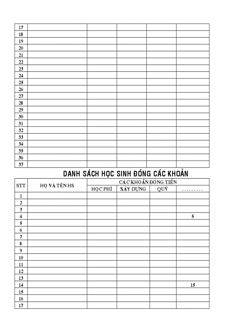 image for page Mẫu sổ chủ nhiệm cấp THCS