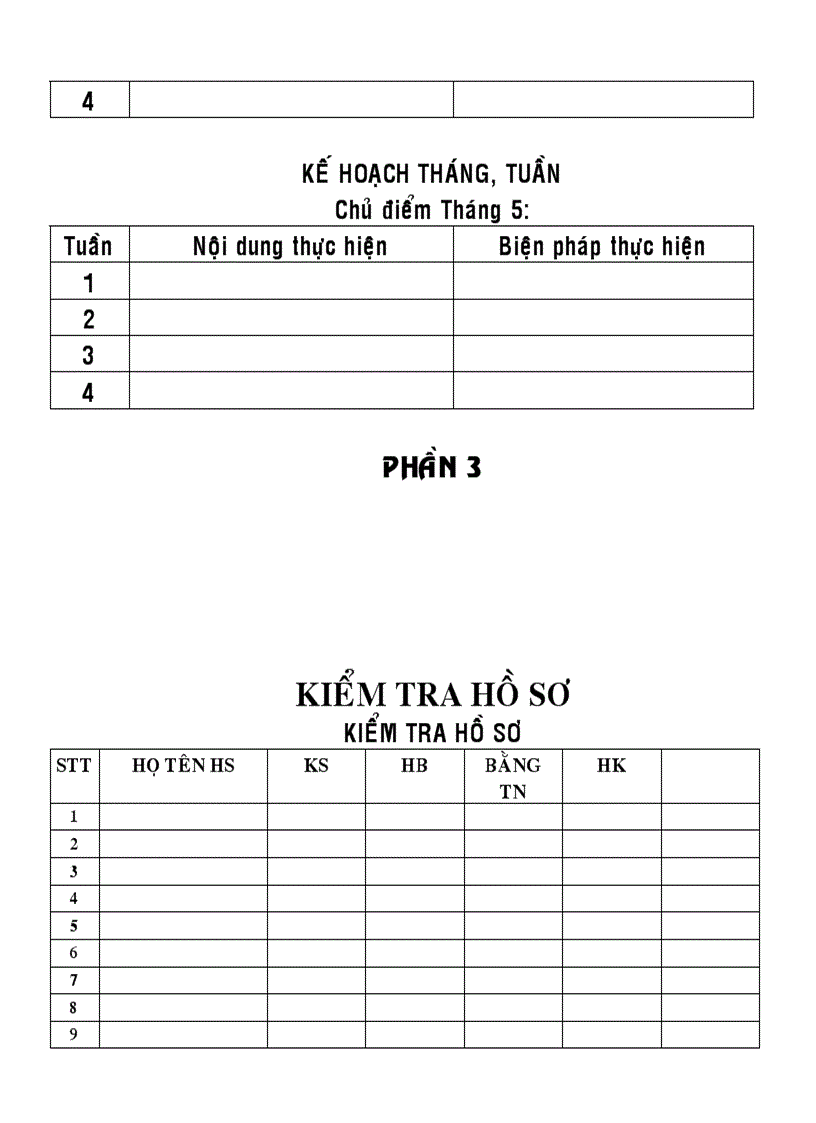 image for page Mẫu sổ chủ nhiệm cấp THCS