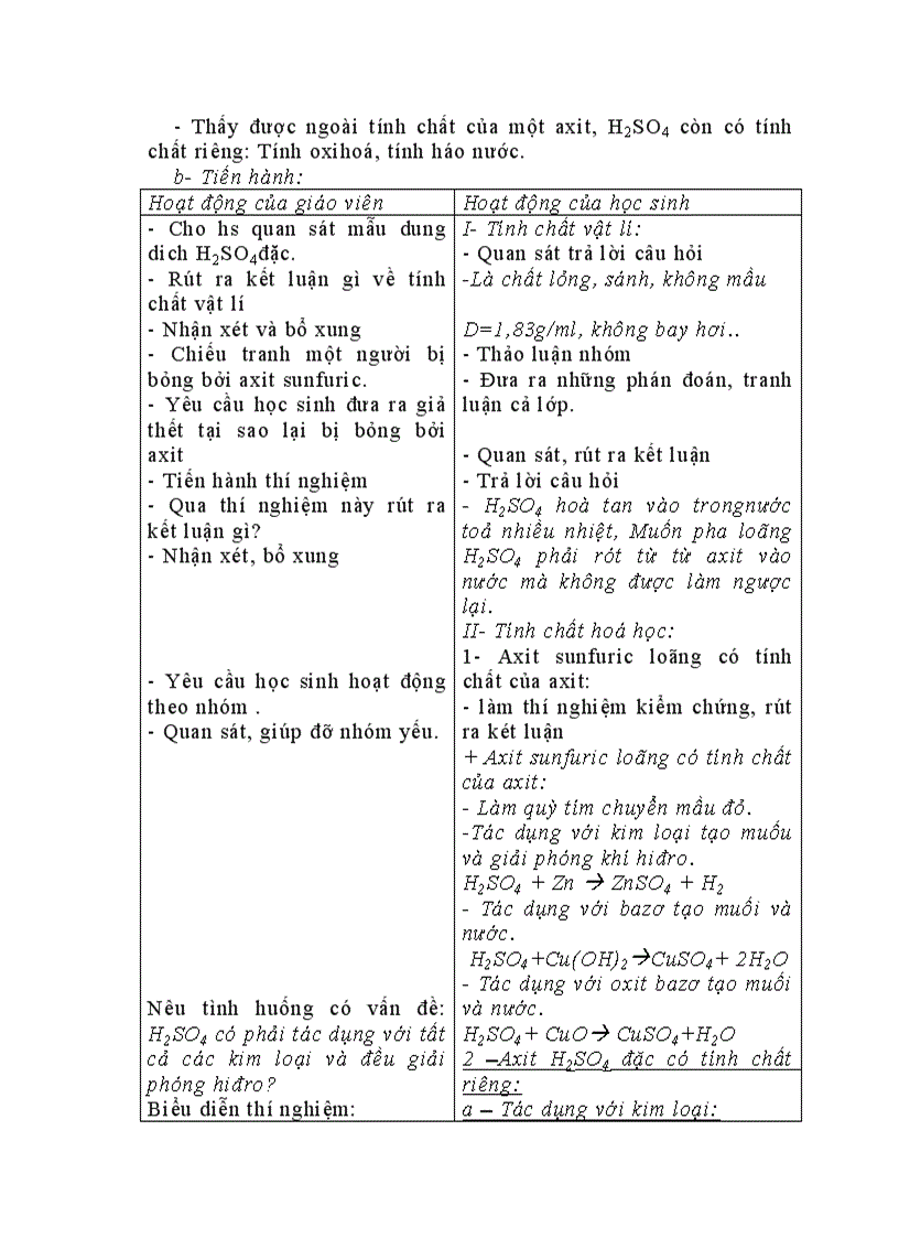 image for page Một số Axit quan trọng