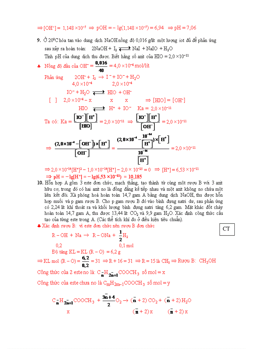 image for page Một số dạng bài tập giải Hóa trên máy tính casio