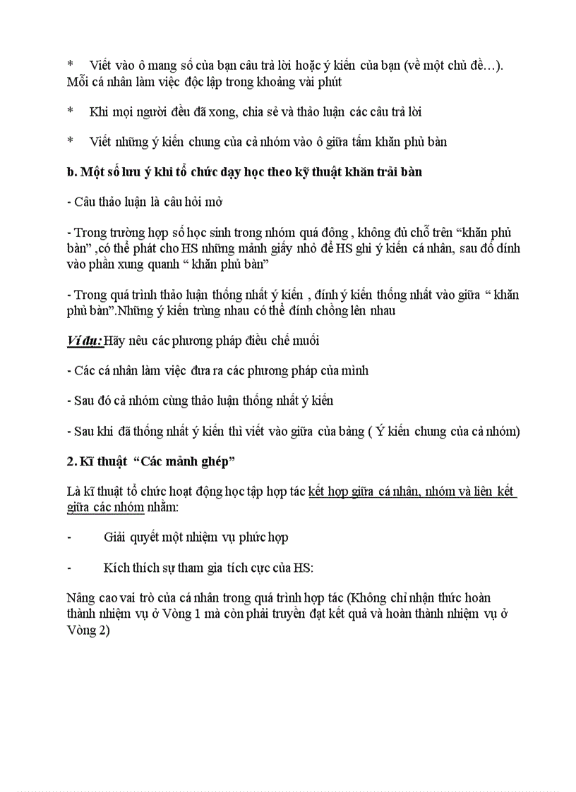 image for page Mot so ki thuat day hoc tich cuc