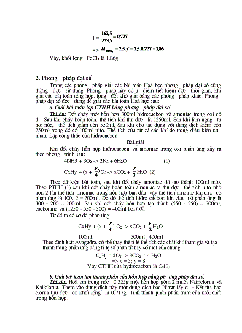 image for page Một số phương pháp giải hóa 9