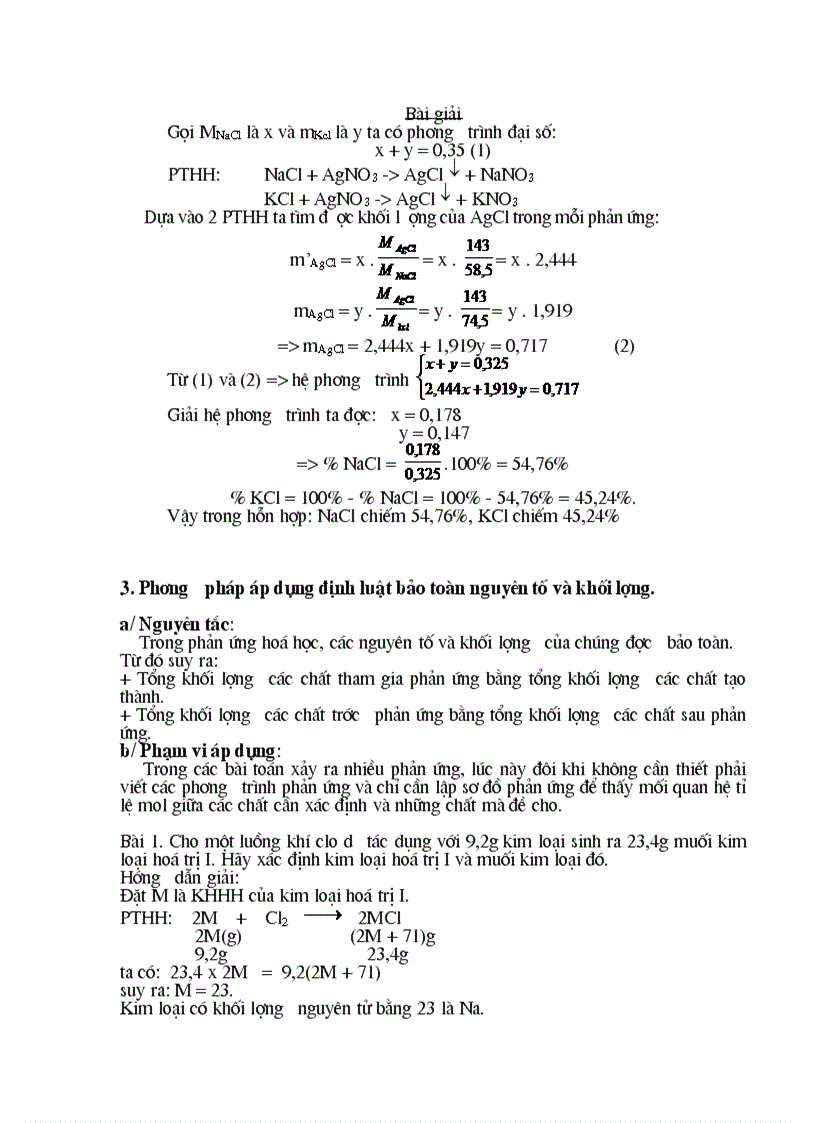 image for page Một số phương pháp giải hóa 9
