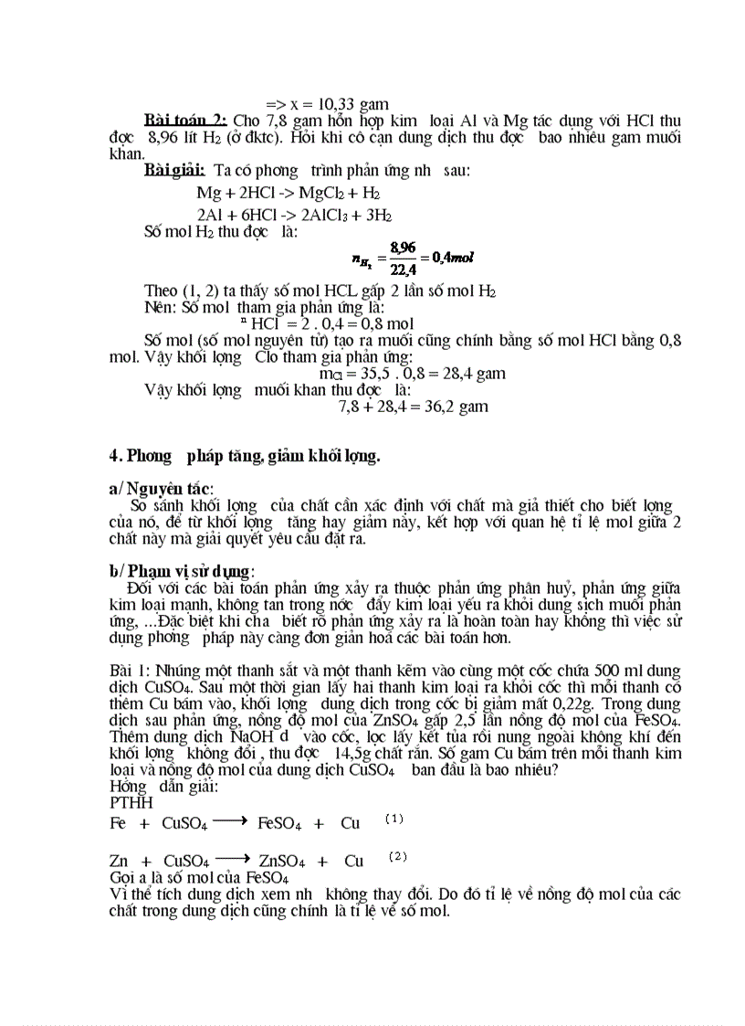 image for page Một số phương pháp giải hóa 9