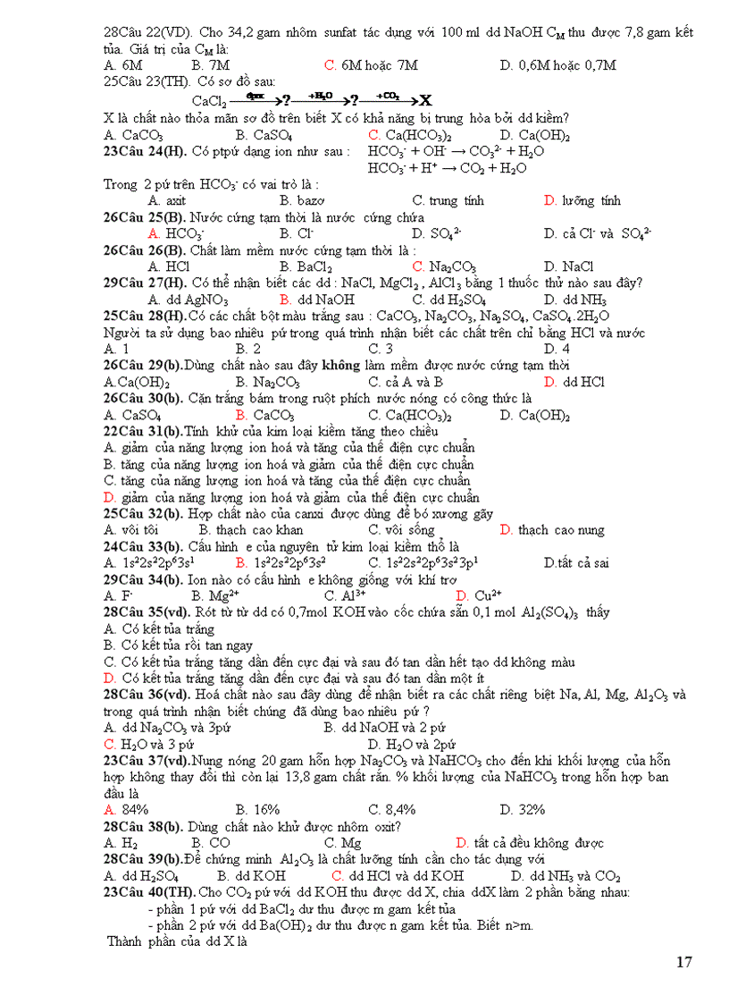 image for page Ngan hang cau hoi 12A